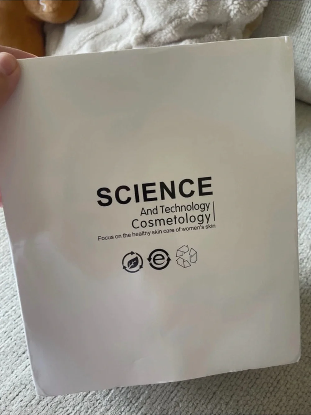 Light Facial Beauty Instrument LED Therapy Mask - White